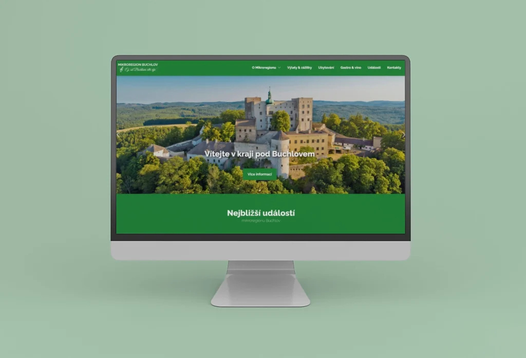 Tvorba www stránek pro Mikroregion Buchlov