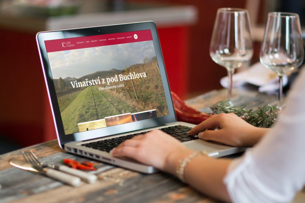 Tvorba webu a e-shopu pro VINAŘSTVÍ Z POD BUCHLOVA