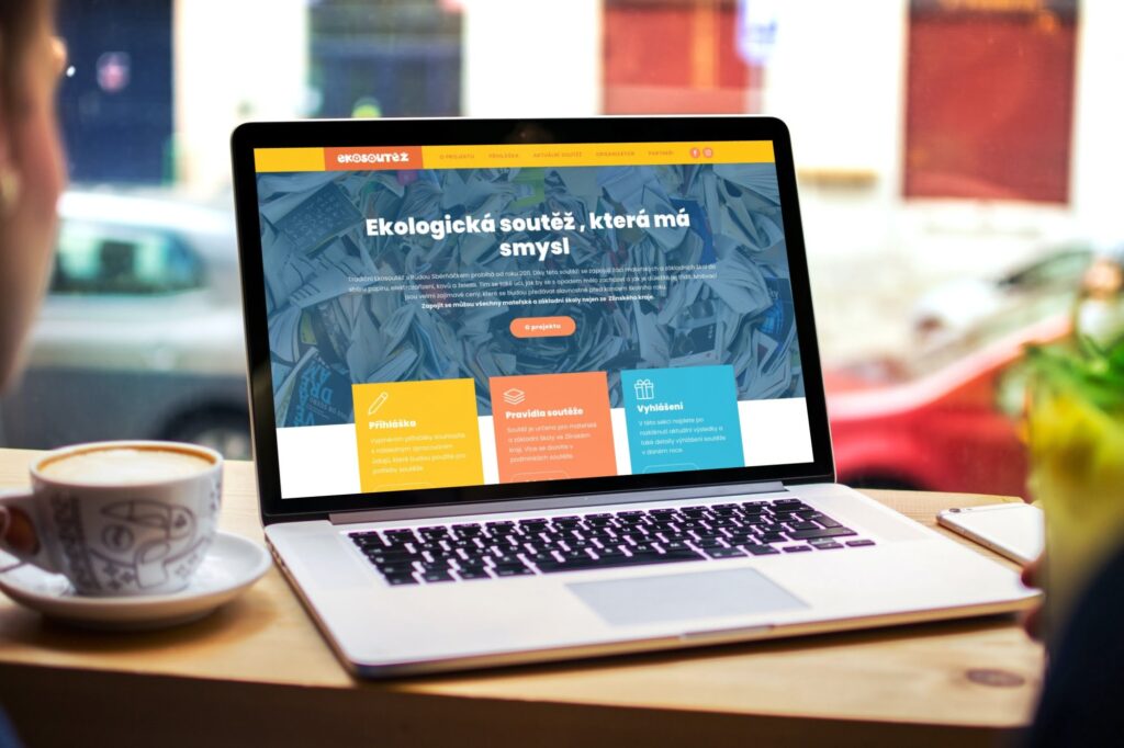 Tvorba webu pro Ekologickou soutěž