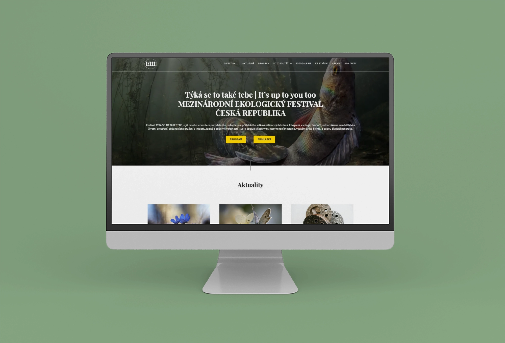 Tvorba www stránek pro ekologický festival TSTTT